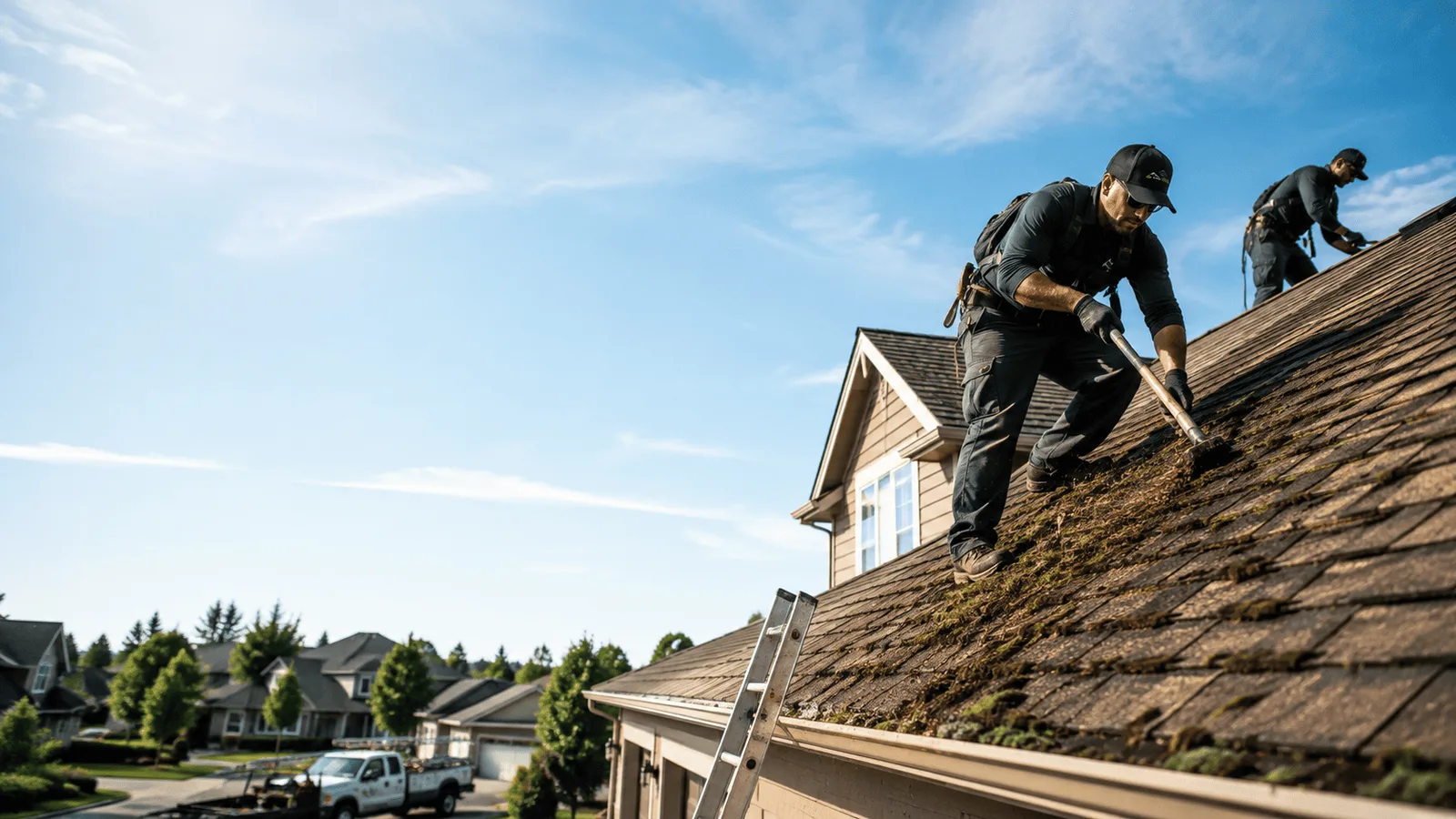 Roof Moss Removal in Hamlin, WV near me